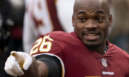RB Adrian Peterson Released From Washington Football Team After Two Seasons