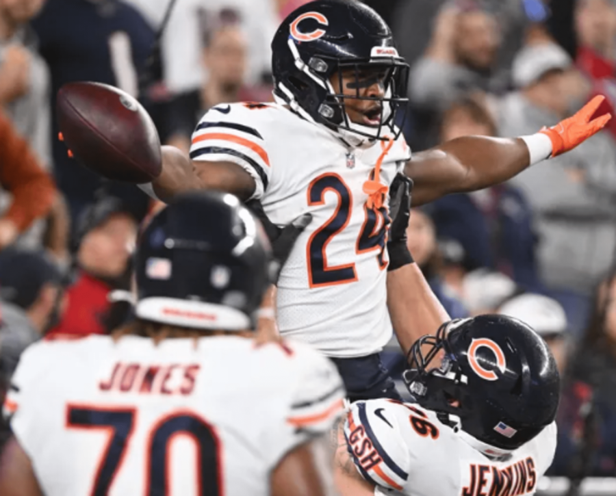 On Monday Night Football, The Chicago Bears Thrashed The QB-Less New England Patriots