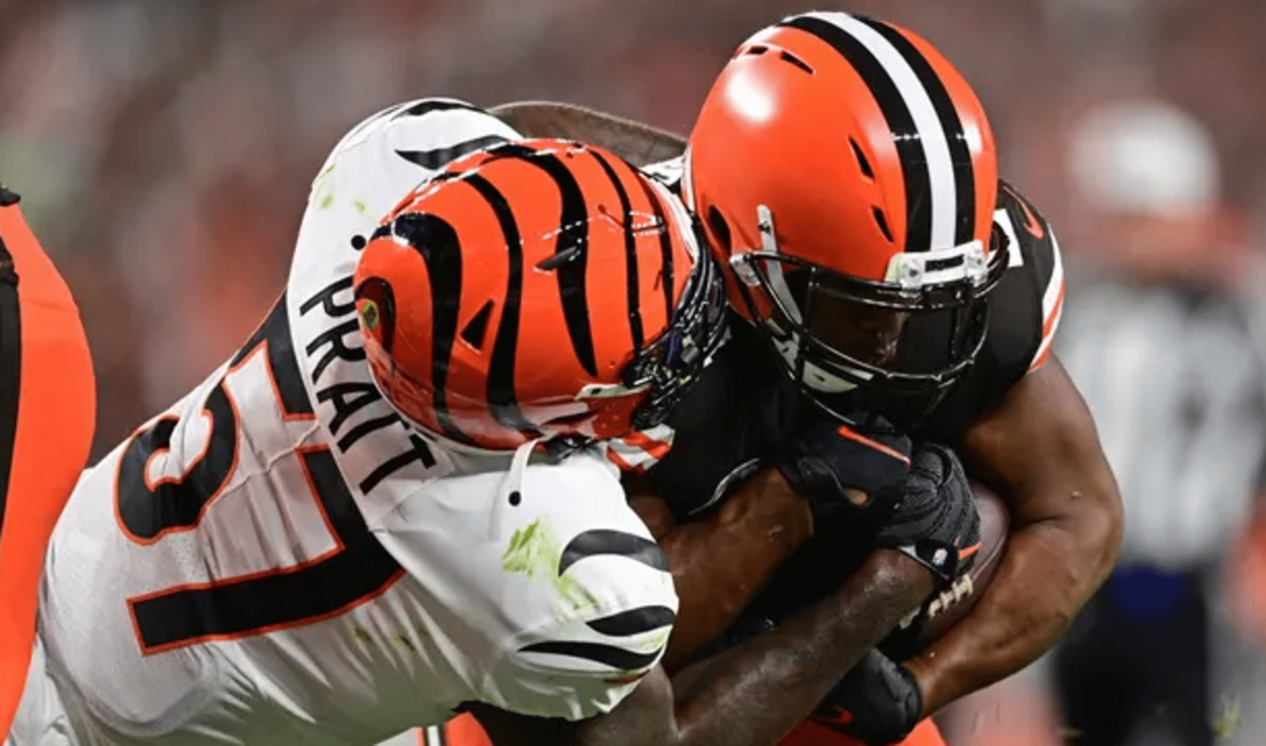 Chubb runs for 2 TDs, Browns blast Burrow, Bengals 32-13 - Wilmington News  Journal